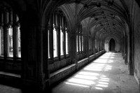 Cloisters at Lacock Abbey, England