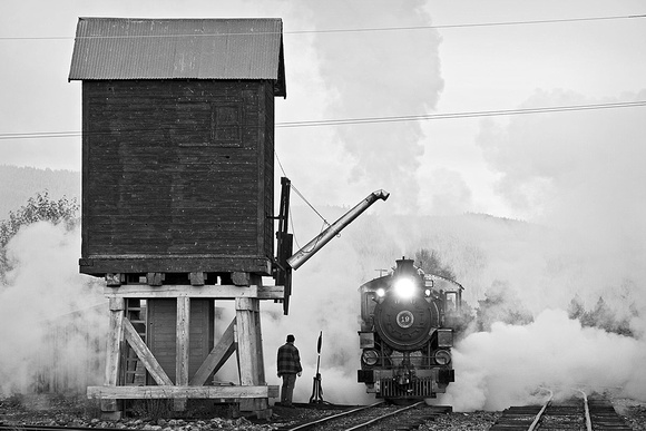 Sumpter Valley Railway at McEwen Station, Oregon